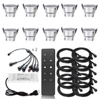 LRLEDS IP65 Pro 12-Piece System - Large Area LED Gazebo Lighting System
