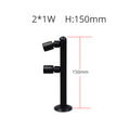 LRLEDS Professional Jewelry Showcase LED Pole Light - 360° Rotating Display Spotlight for Diamonds, Watches & Exhibitions (Adjustable Height)