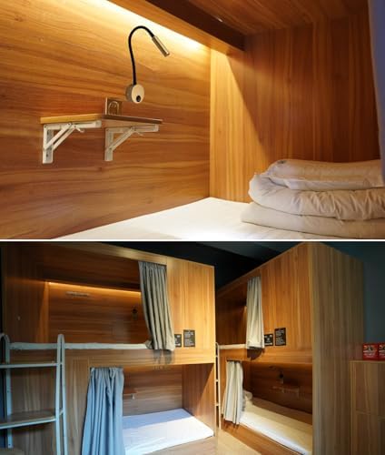Modern Gold Gooseneck Wall Reading Light - 25° Private Focused Beam (CRI 90+)