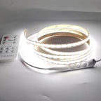 6.56ft (2m) USB-Powered COB LED Strip Light Kit - Pure White 6000K, CRI 95, Dotless Linear Lighting