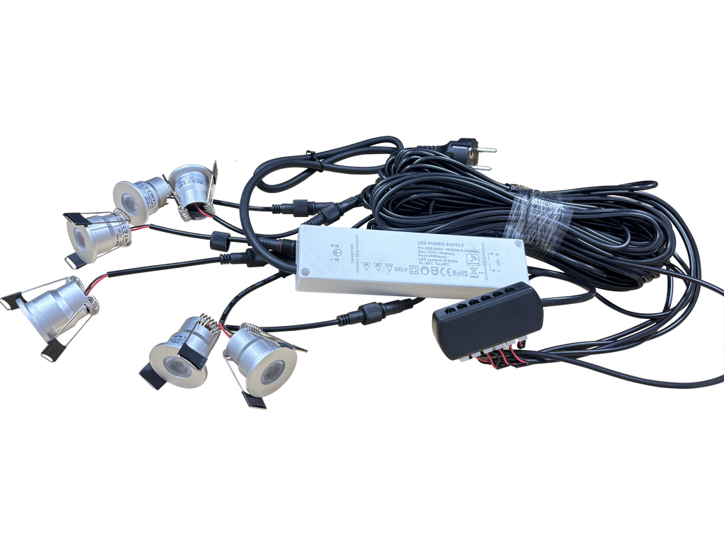 LRLEDS Professional High CRI - Premium LED Gazebo Lighting Kit (CRI 90)