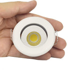 Mini 3W COB LED Downlight (10-Pack) - Showcase & Jewelry Cabinet Lighting