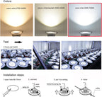 4W Architectural Recessed LED Downlight (10-Pack) - Adjustable 30° Tilt, Dimmable, CRI 90+