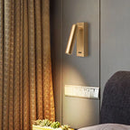 Modern Minimalist Bedside Reading LED Wall Light with Switch - 40D-MSA