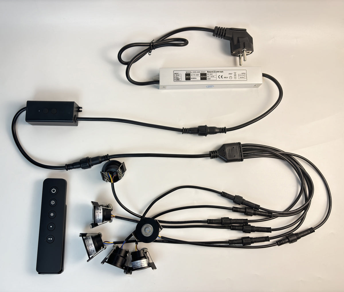 CCT Adjustable IP65 Gazebo Light Kit — 3W Ra98, 2700–6500K Changebale Dimmable