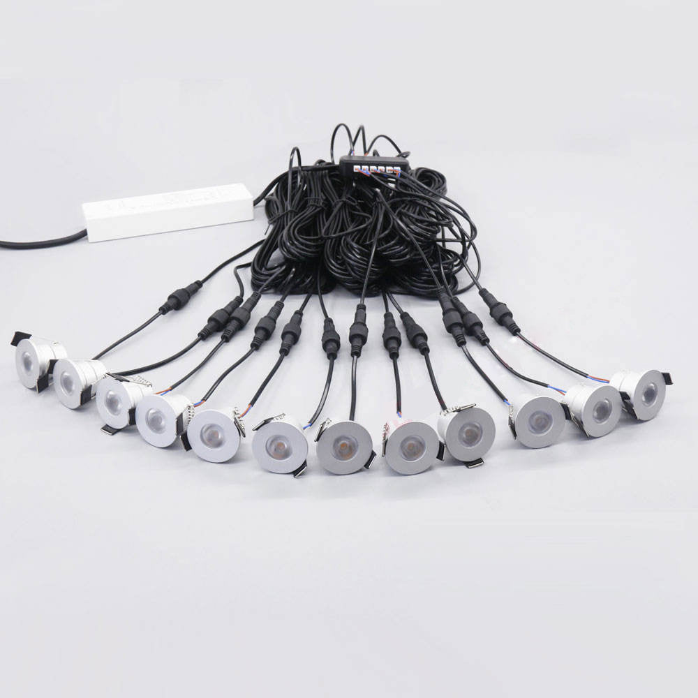LRLEDS Pro 12-Piece System - Large Area LED Gazebo Lighting System