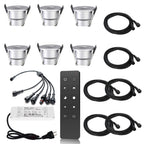 LRLEDS IP65 Pro 12-Piece System - Large Area LED Gazebo Lighting System