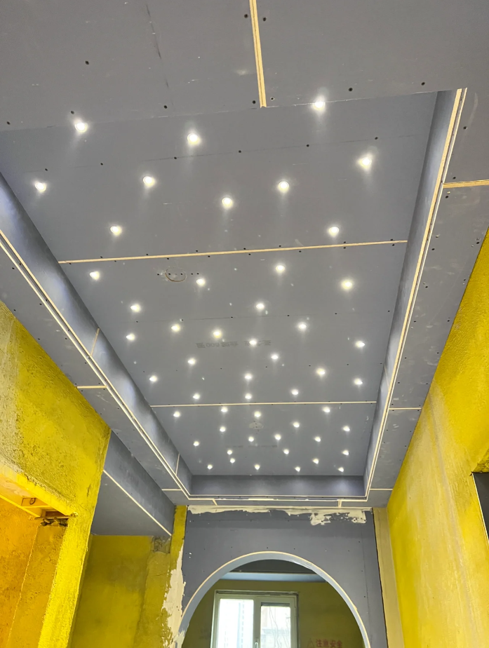 LRLEDS Adjustable 3W COB LED Mini Spotlight - Tilting Recessed Downlight for Cabinets & Display, White (40-45mm Cutout)