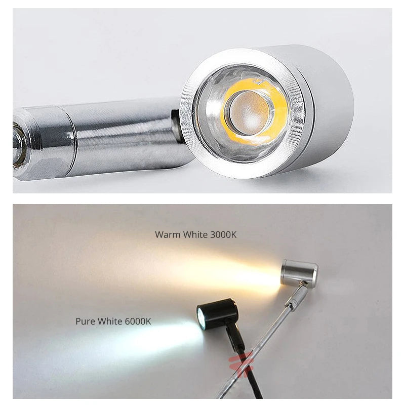 Commercial LED Jewelry Showcase Cabinet Lighting (4-Pack) - 90+ CRI Architectural Quality