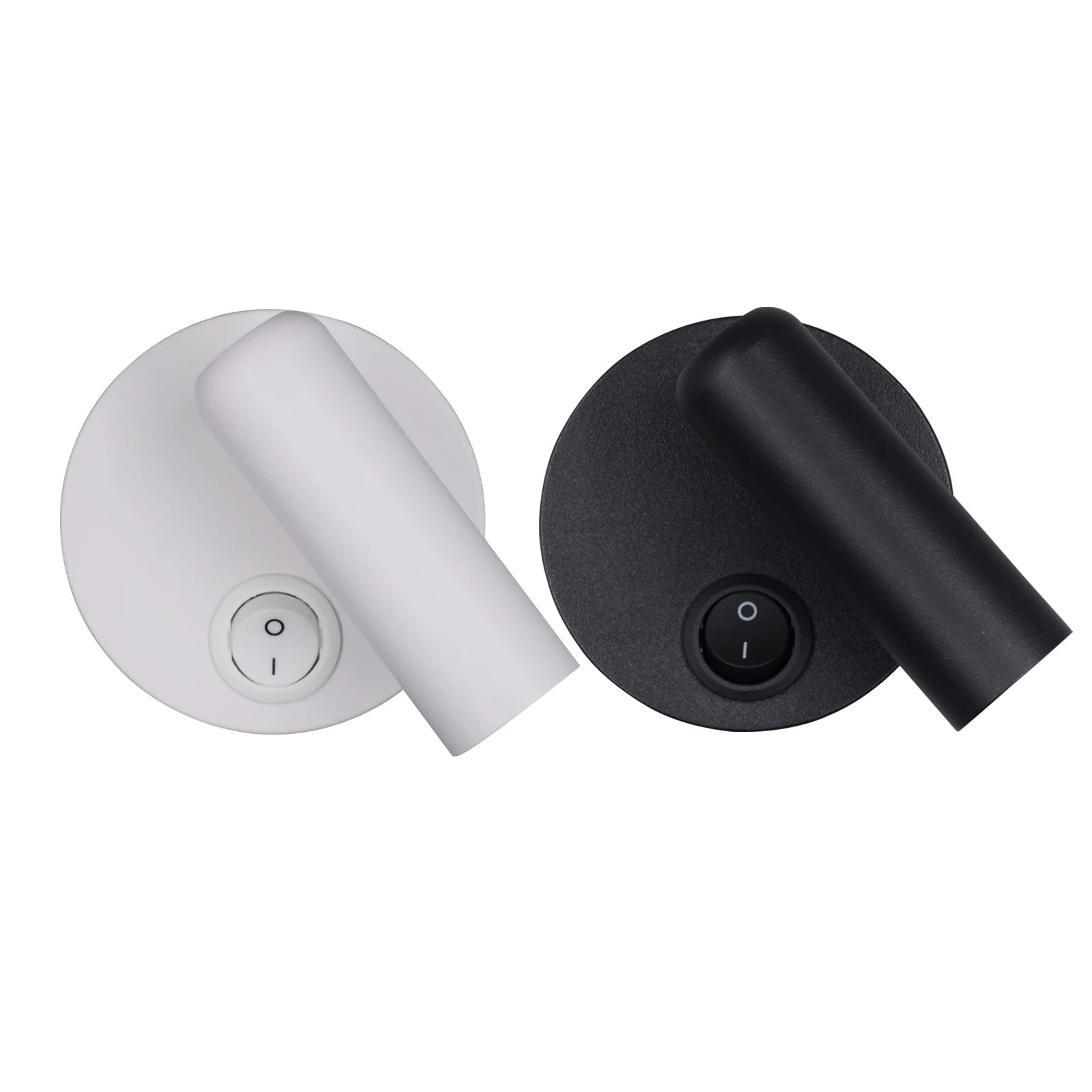 LRLEDS 3W Modern Rotatable Bedside Reading Spotlight - Minimalist Hotel Wall Lamp
