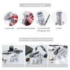 USB-Powered Dimmable Cabinet Spotlight Kit - High-End Jewelry & Display Lighting