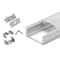 LRLEDS Professional U-Shape LED Aluminum Profile with PC Diffuser Cover