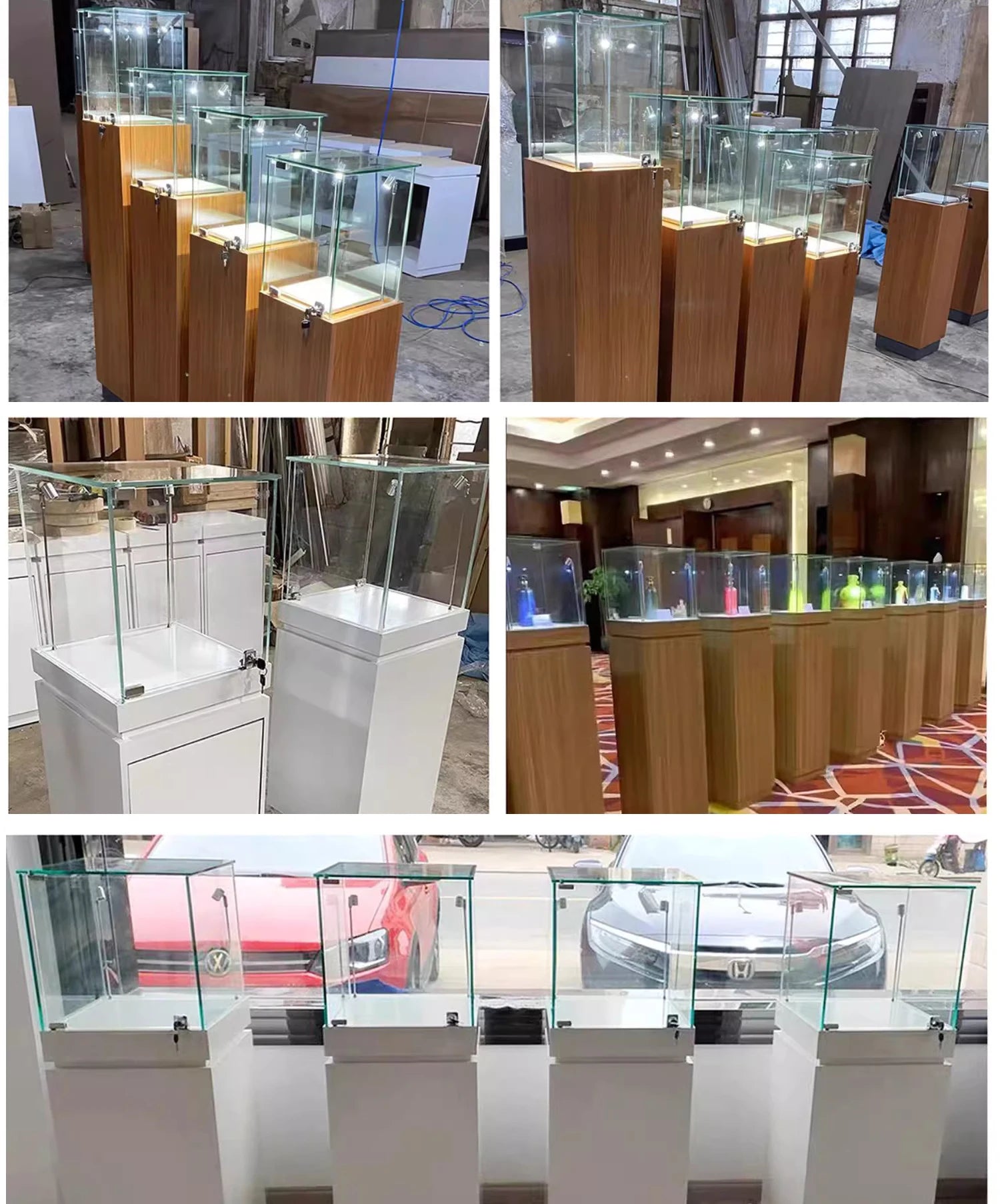 Commercial LED Jewelry Showcase Cabinet Lighting (4-Pack) - 90+ CRI Architectural Quality