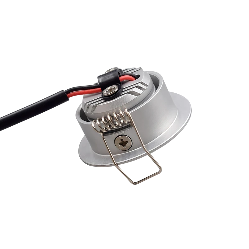 Mini 3W Recessed Architectural Cabinet Spotlight - 10pcs Bulk Pack (CRI 90+)