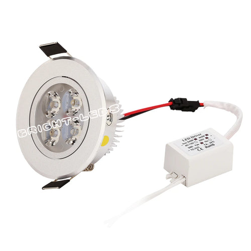 Architectural Recessed LED Downlight - 9W/12W/15W COB Spotlight (10pcs Bulk Pack)