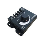 High-Power 30A LED Dimmer - DC 12V-24V, 360W-720W Manual Stepless Controller for LED Strips