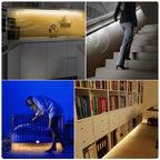 Smart PIR Motion Sensor LED Controller with Remote - Dimmable, 5V-24V