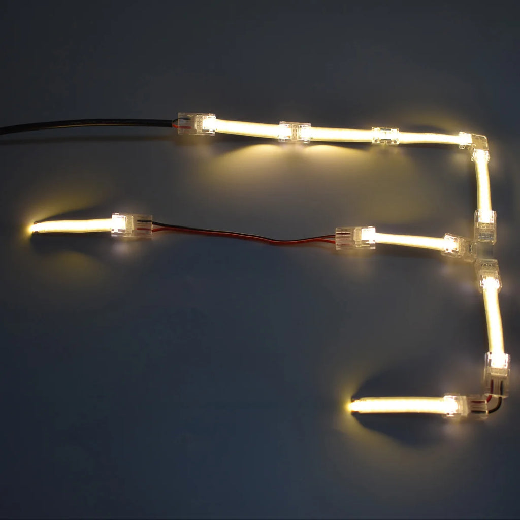 LED Strip Essential Accessories Kit - Professional Dimmers, Connectors & 12V Power Kits