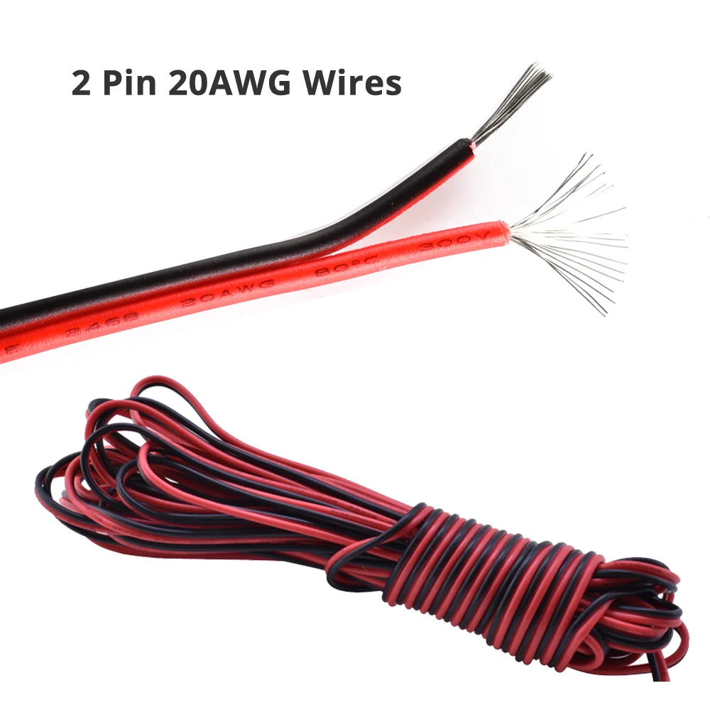 LED Strip Essential Accessories Kit - Professional Dimmers, Connectors & 12V Power Kits