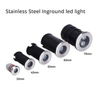 IP68 Waterproof Recessed Inground LED Light - 304 Stainless Steel Landscape Light