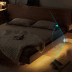 Smart PIR Motion Sensor LED Controller with Remote - Dimmable, 5V-24V