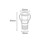 Frameless Recessed Anti-Glare LED Downlight - Architectural Trimless Spotlight