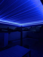 Architectural Black U-Shape Aluminum Profile (20-Pack) - Milky Diffuser for 12mm LED Strips