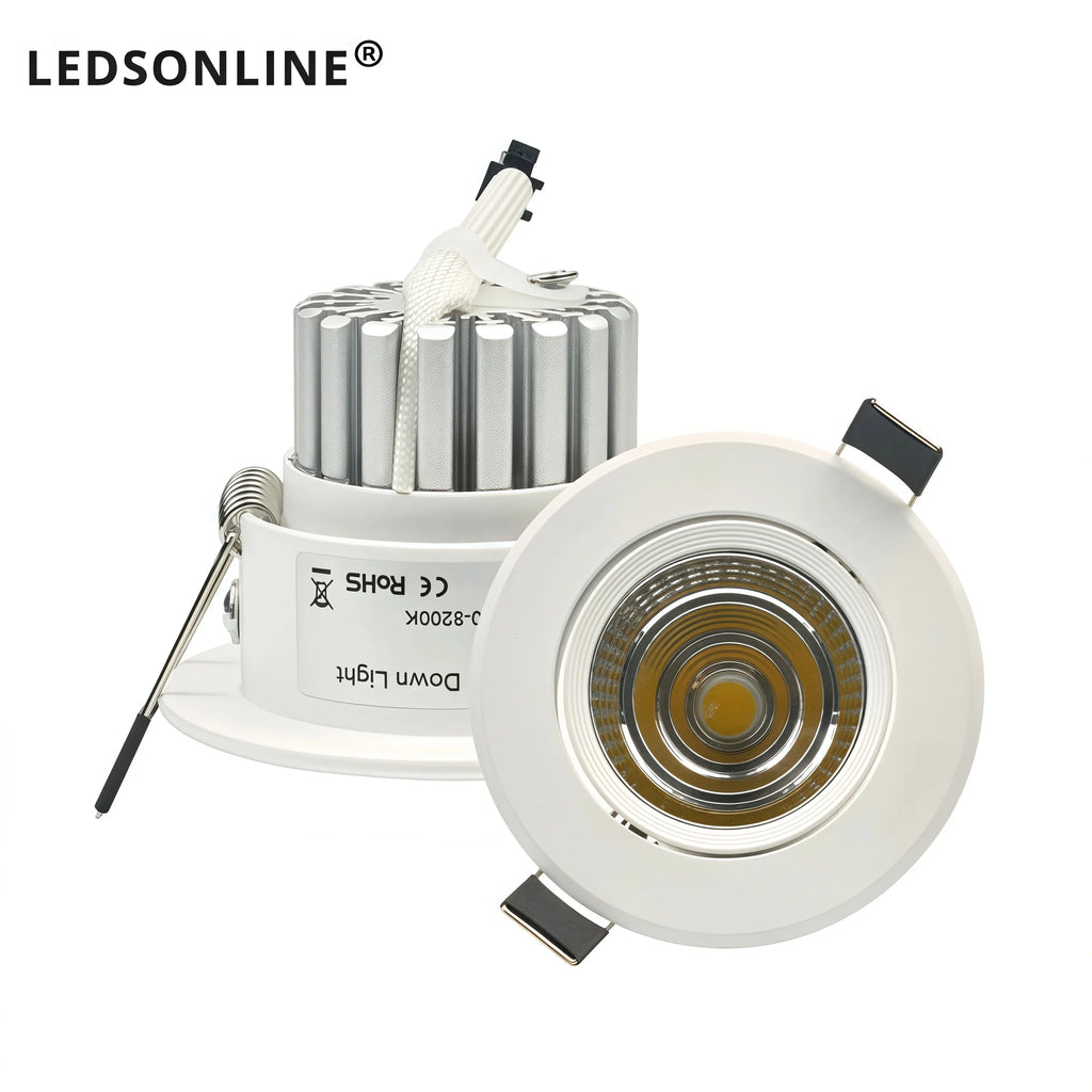 5W Anti-glare Recessed LED Downlight - Architectural Home Decor Spotlight