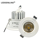 5W Anti-glare Recessed LED Downlight - Architectural Home Decor Spotlight