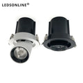 10W 15W LED Recessed Retractable Rotating Downlight - Architectural Quality