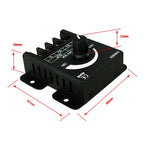 High-Power 30A LED Dimmer - DC 12V-24V, 360W-720W Manual Stepless Controller for LED Strips