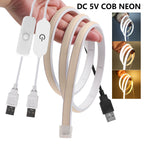 Dimming COB LED Strip Kit - 320 LEDs/m CRI 90+ Architectural Tape Light