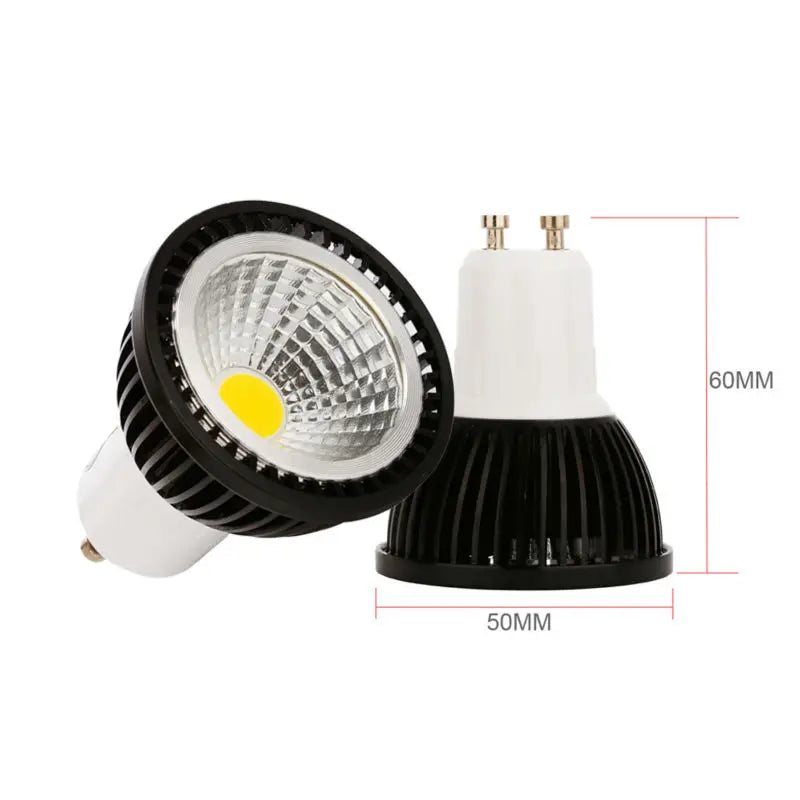 High-Density COB LED Spotlight Bulb - 5W, CRI 80+, Energy Saving (GU10/MR16/E27)