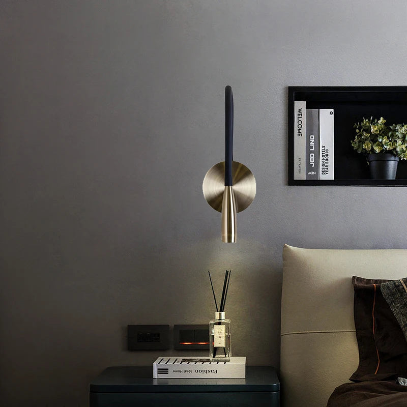 LRLEDS 583mm Ultra-Long Arm LED Wall Lamp - Nordic Flexible Bedside Reading Light