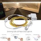 Dimming COB LED Strip Kit - 320 LEDs/m CRI 90+ Architectural Tape Light