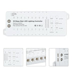 20-Step Intelligent Motion Sensor Stair LED Lighting Controller Kit - PIR & Wireless Control