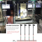 Commercial LED Jewelry Showcase Cabinet Lighting (4-Pack) - 90+ CRI Architectural Quality