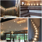 Premium 10-Pack Mini 1W Outdoor LED Spotlights - IP65 Waterproof, Quick-Connect DIY Lighting for Patios, Saunas & Decks