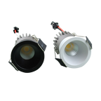 LRLEDS Deep Anti-Glare 3W COB LED Spotlight - 24° Narrow Beam, Bridgelux LED Recessed Downlight (Dimmable, CRI >90)