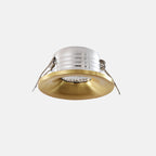 LRLEDS Luxury Gold & Silver Mini COB LED Spotlight - 3W Recessed Accent Light, High CRI >90 (35-40mm Cutout)
