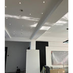 LRLEDS Classic 1W Mini LED Spotlight - Recessed Accent Downlight for Cabinets & Ceilings, White Finish (40-45mm Cutout)